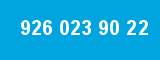 926 023 90 22 926 023 90 22